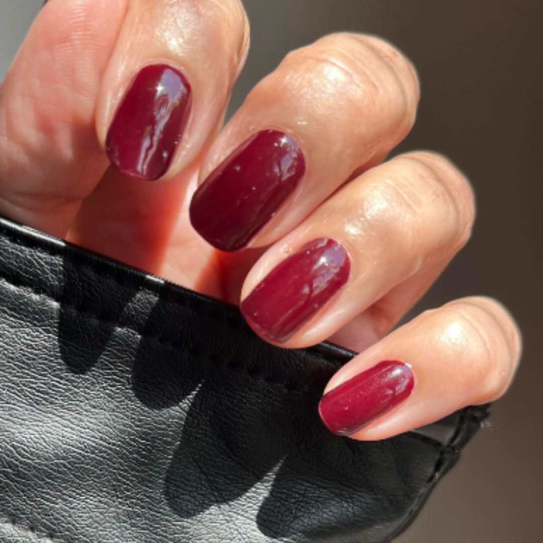 Bordôs/Burgundy — perfeitos para um look de vampira